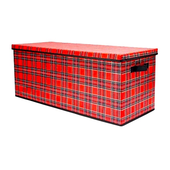 Tidy & Co. ⚜️♥️⚜️ Multi Purpose Collapsible Storage Bob Red - Picture 1 of 17
